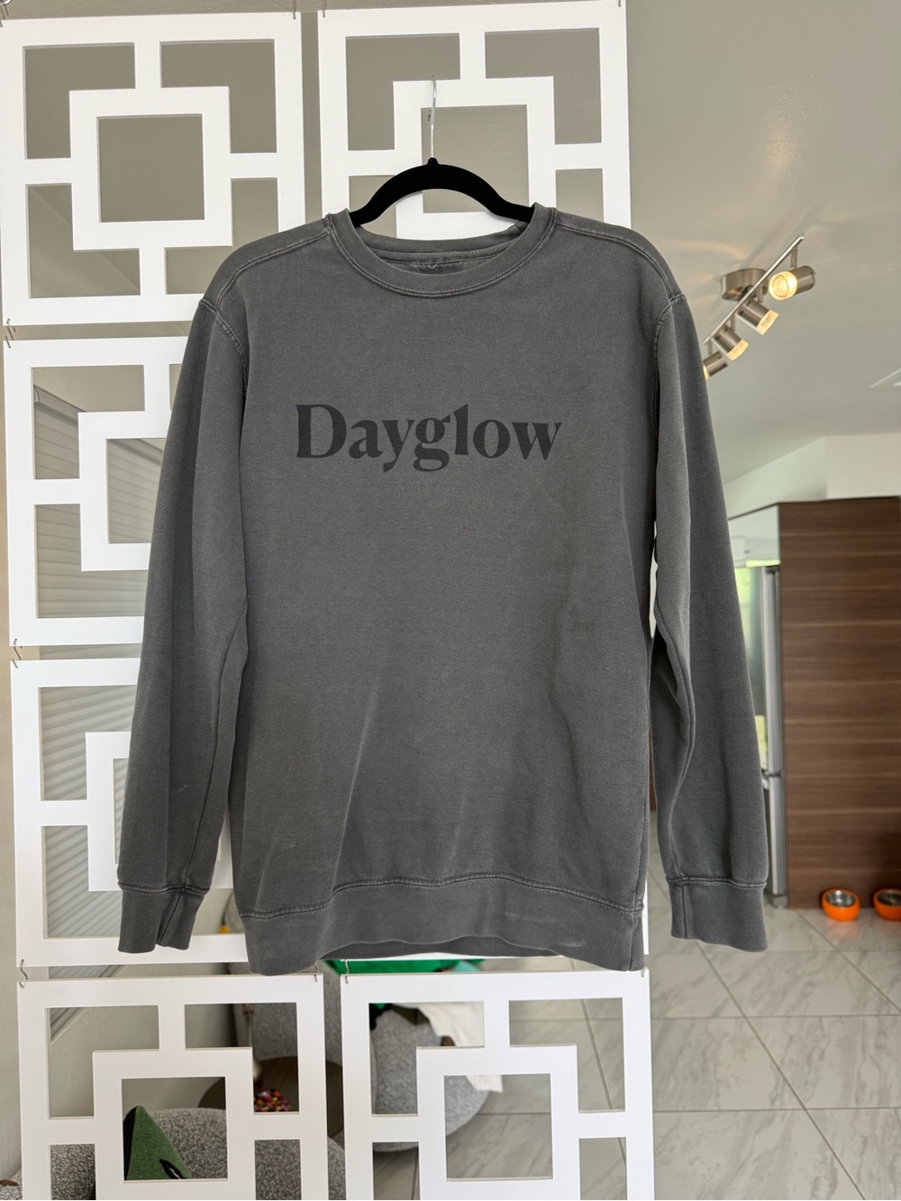 Women’s Crewneck Sweatshirt - Charcoal Gray